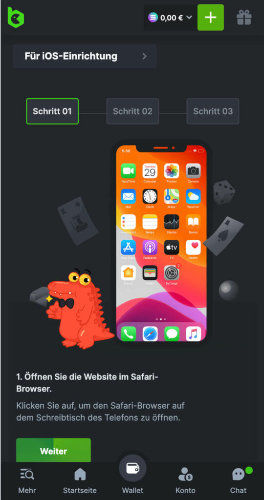 Für iOS-Geräte